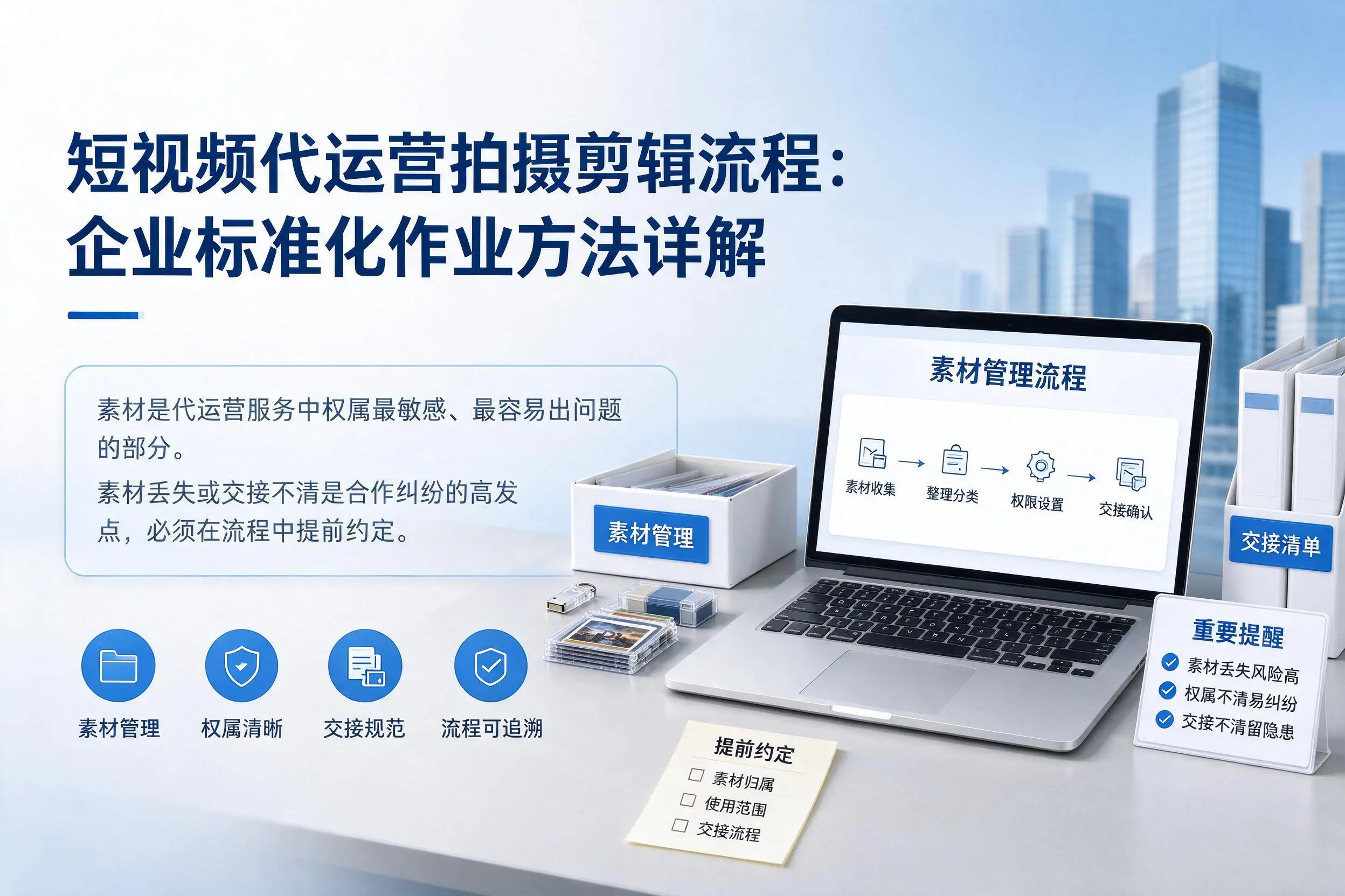 短视频代运营拍摄剪辑流程：株洲企业标准化作业方法详解