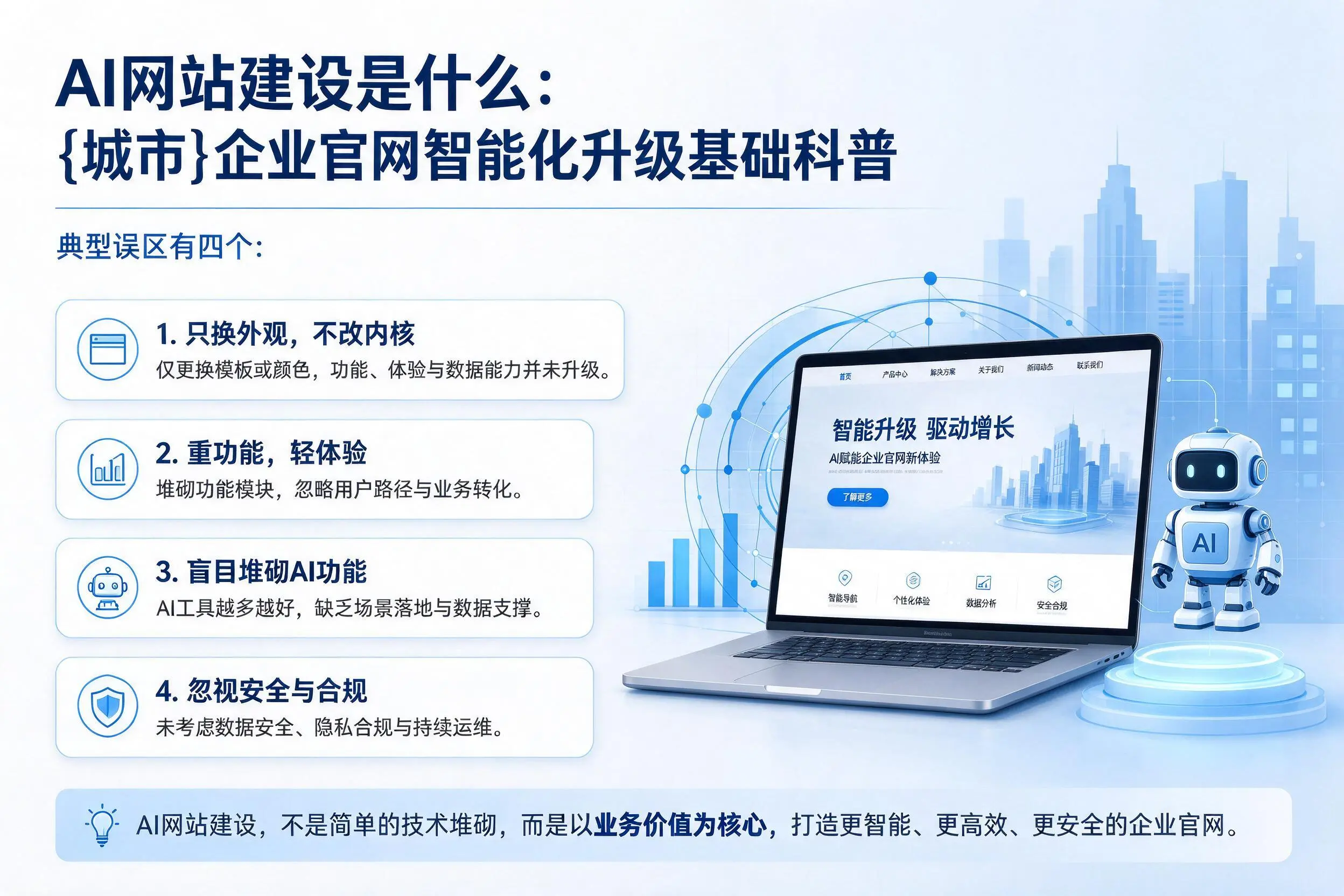 AI网站建设是什么:株洲企业官网智能化升级基础科普