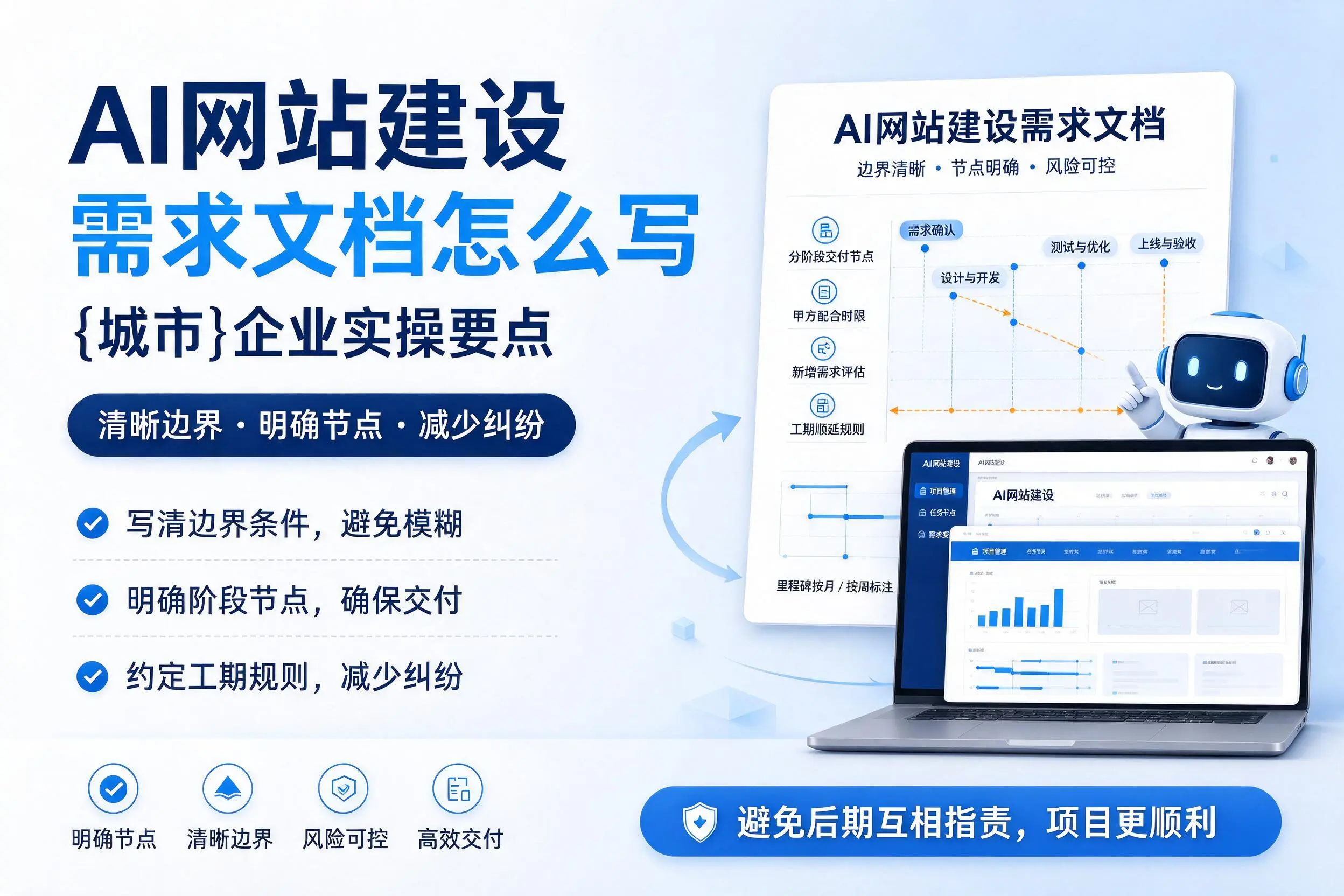 AI网站建设需求文档怎么写，株洲企业实操要点