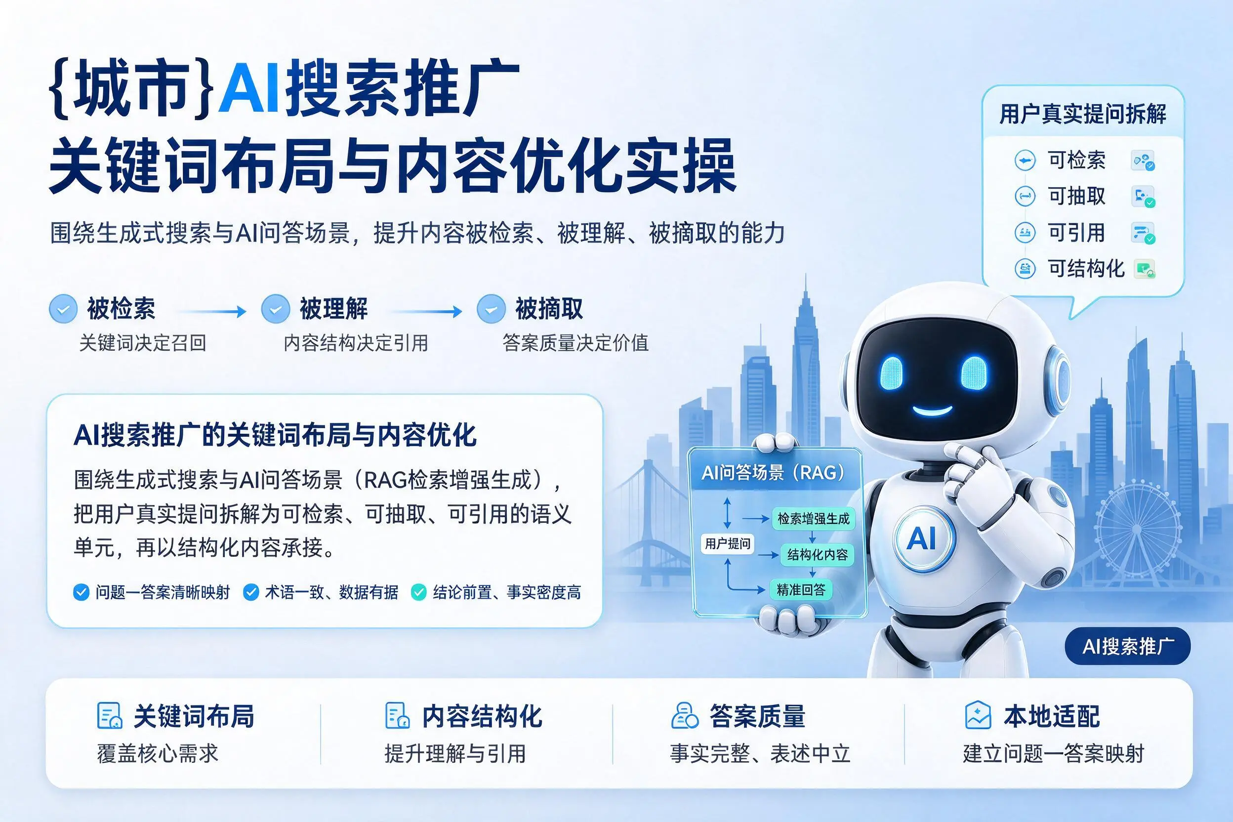 株洲AI搜索推广关键词布局与内容优化实操